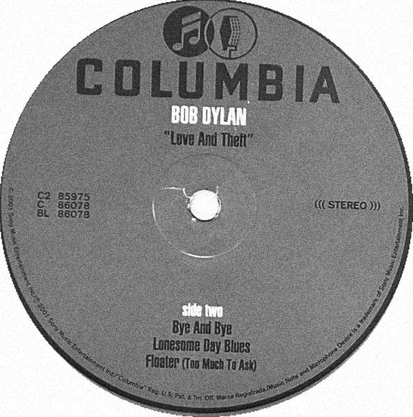 Up On A Different Level – Bob Dylan's “Love And Theft” x 2